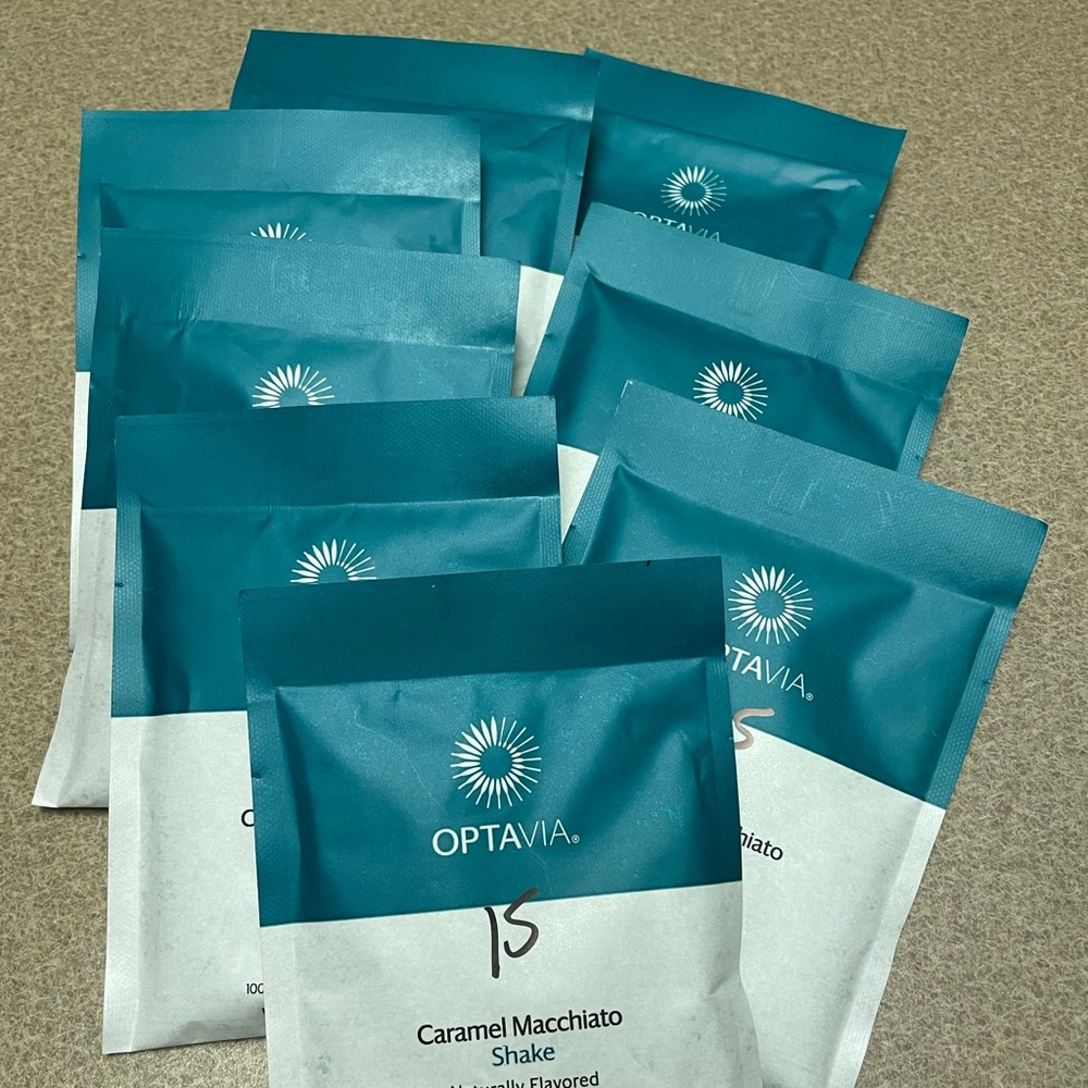 8 Optavia Packets - Caramel Macchiato